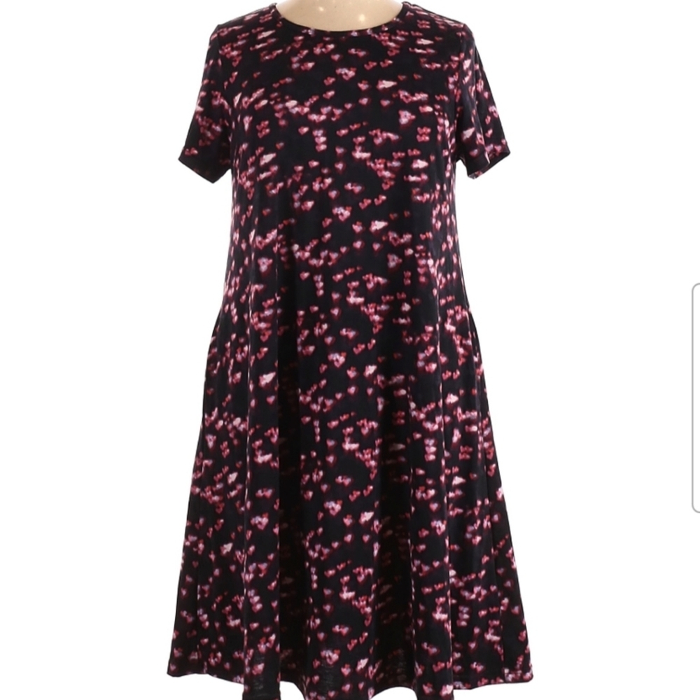 Lularoe Heart Print Dress